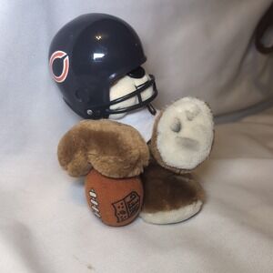 Vintage 1983 Chicago Bears Official NFL Huddles Collectible Plush Mascot Toy 7"